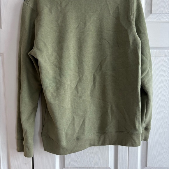 Mens dark green crew super soft inside💕 - Picture 3 of 3